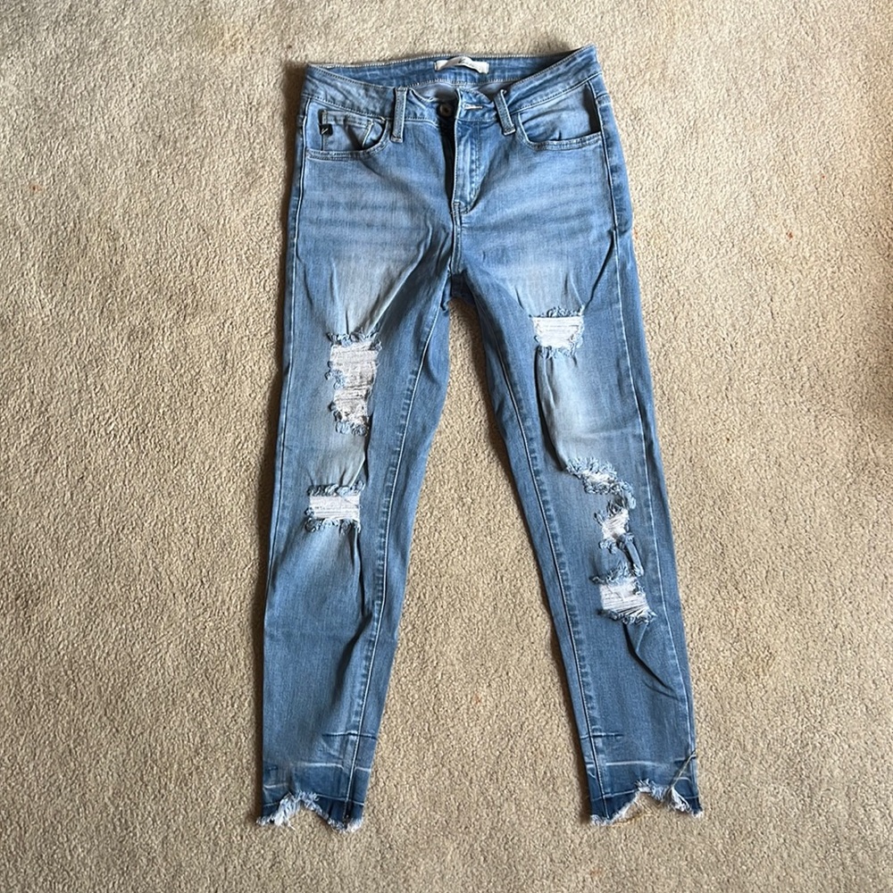 Kancan Light Wash Skinny Jean